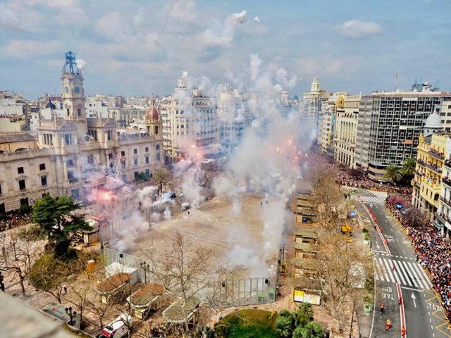 'Mascletà' Del 18 De Marzo, A Cargo De Caballer FX