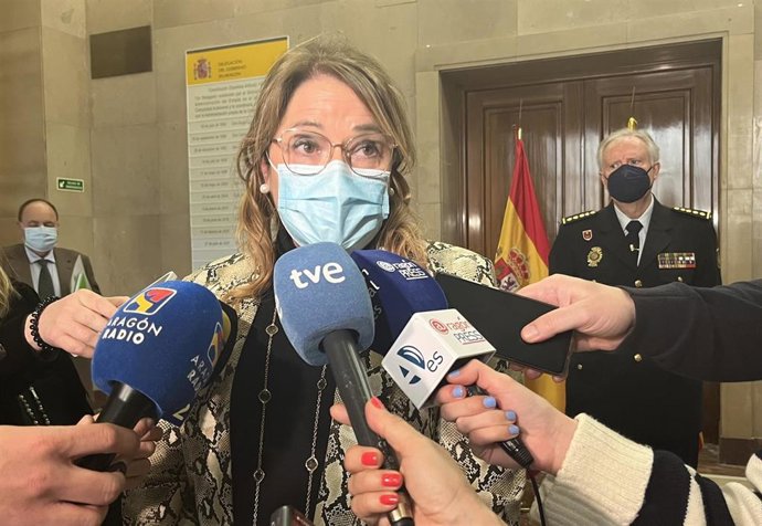 La delegada del Gobierno en Aragón, Rosa Serrano.