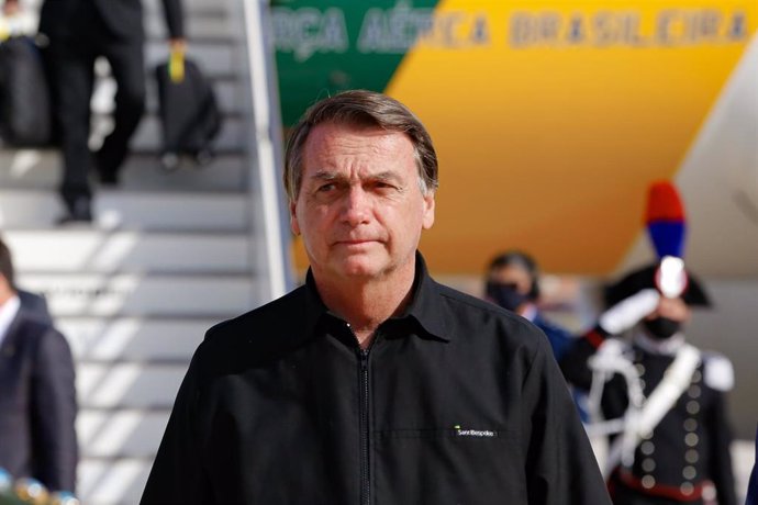 Archivo - El presidente de Brasil, Jair Bolsonaro. 