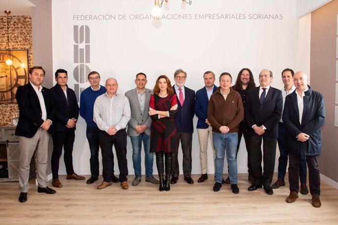 Comité Ejecutivo de la Federación de Organizaciones Empresariales de Soria.