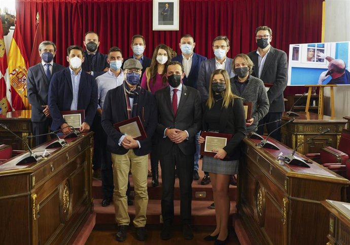Entrega de la 25 edición de los Premios de Periodismo Provincia de Valladolid.