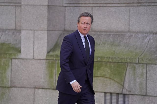 Archivo - El ex primer ministro de Reino Unido, David Cameron