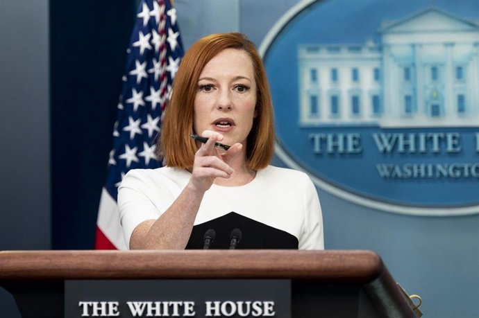 La portavoz de la Casa Blanca, Jen Psaki