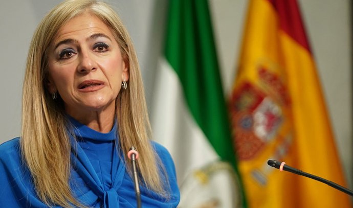 Archivo - La consejera de Cultura y Patrimonio Histórico, Patricia del Pozo, en rueda de prensa posterior a la reunión semanal del Consejo de Gobierno (Foto de archivo).