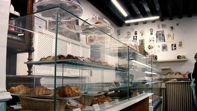 El obrador Masa Madre de Toledo acoge la obra del artista Fran Sánchez-Lignum.