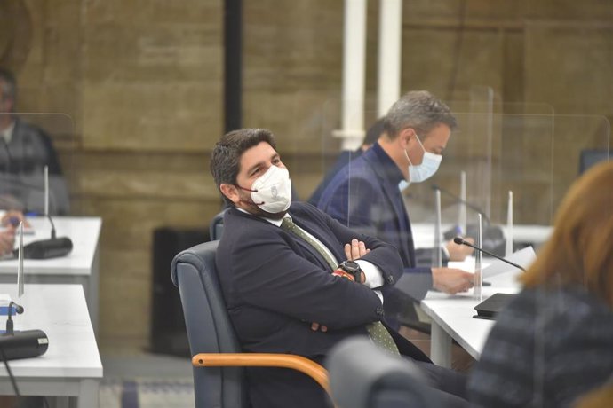 El presidente de la Región de Murcia, Fernando López Miras.