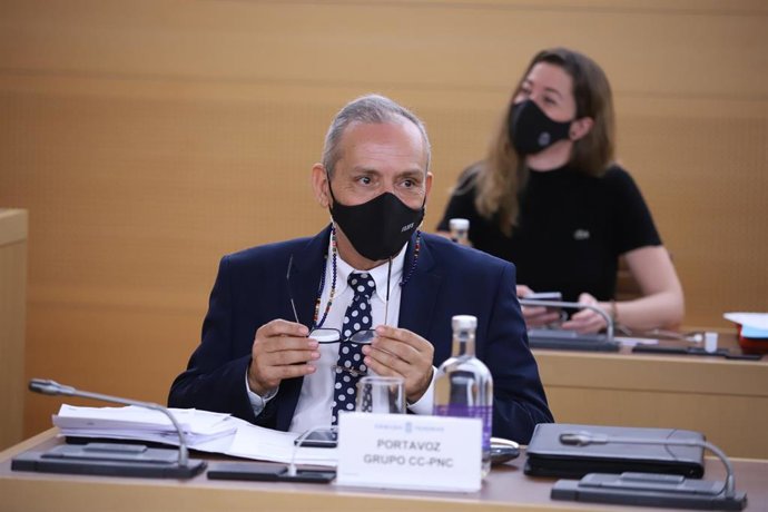 Archivo - El consejero del grupo de CC-PNC en el Cabildo de Tenerife Efraín Medina