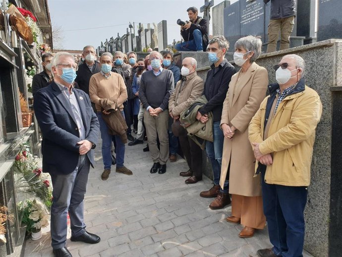 Homenaje del PSE-EE de Gipuzkoa a Juan Priede.