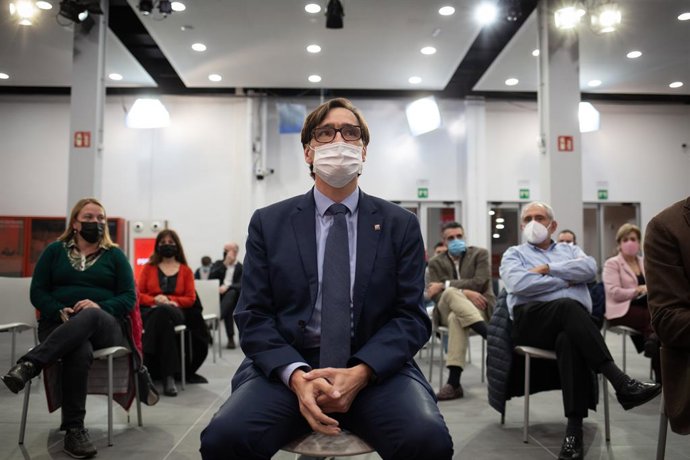 Archivo - Arxiu - El líder del PSC en el Parlament, Salvador Illa