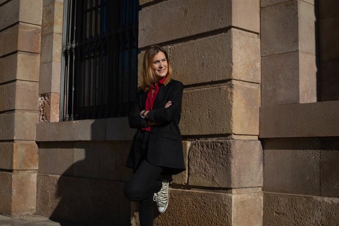 Archivo - Arxiu.- La líder dels comuns en el Parlament, Jéssica Albiach