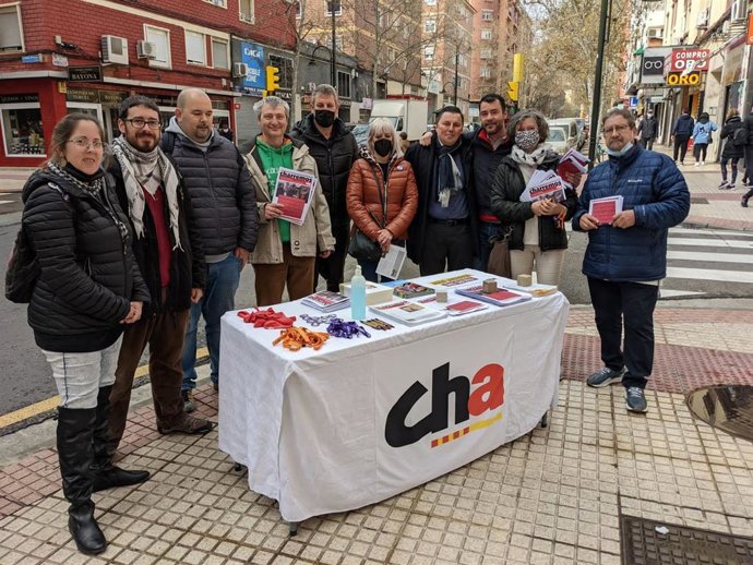 CHA-Zaragoza urge revitalizar el comercio de Las Fuentes y poner al servicio de la gente la antigua Giesa.