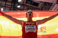Mariano García, campeón del mundo de 800 metros 'indoor'