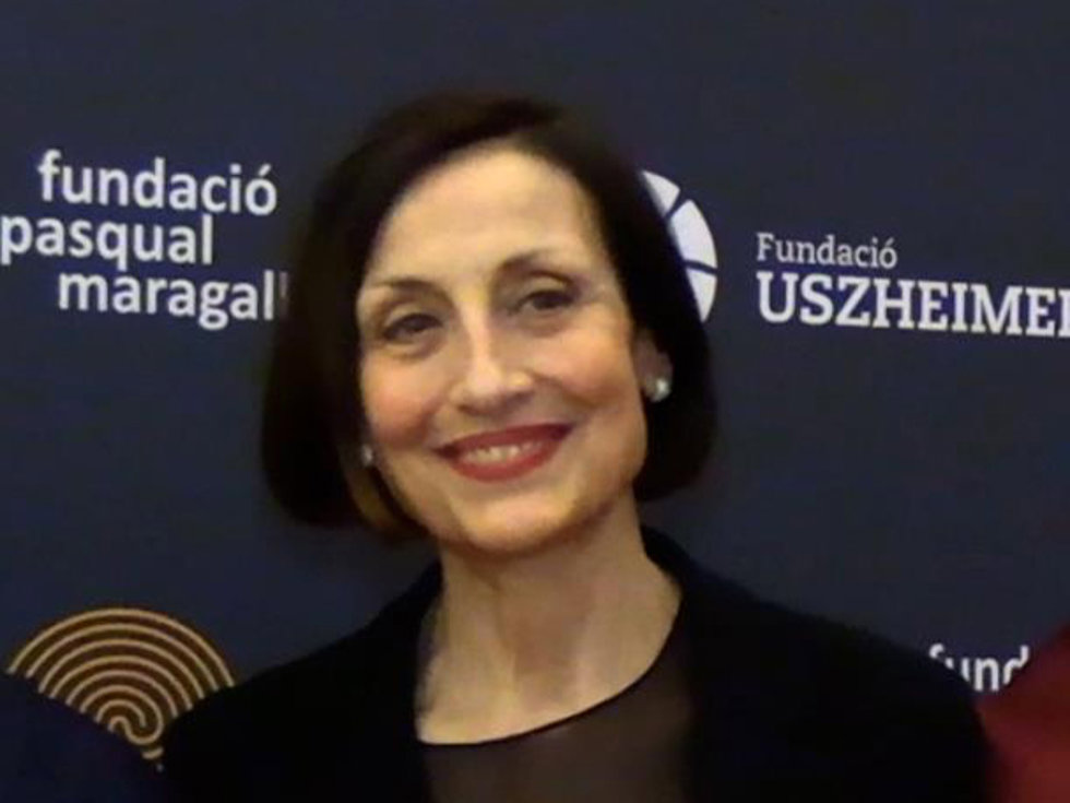 La actriz Carme Elías durante la celebración del Brain Film Fest.