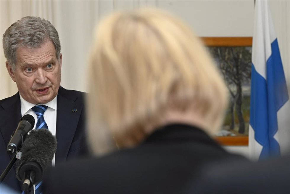 El presidente de Finlandia, Sauli Niinisto