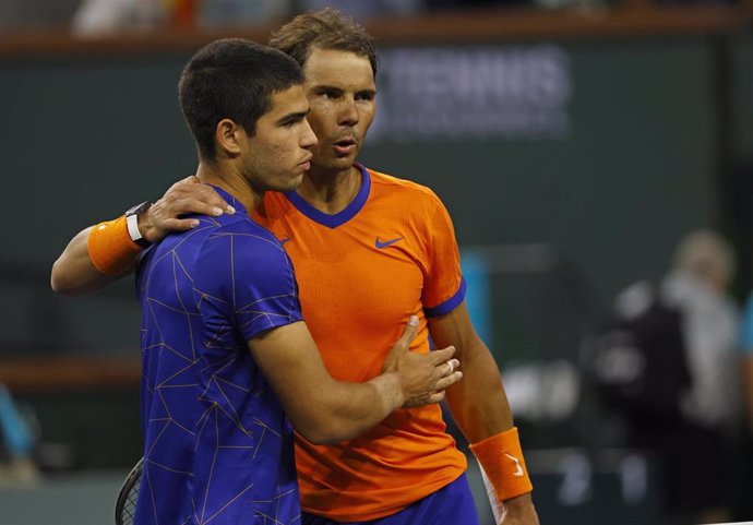 Rafa Nadal y Carlos Alcaraz