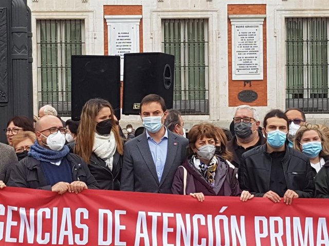 El secretario general del PSOE-M, Juan Lobato.