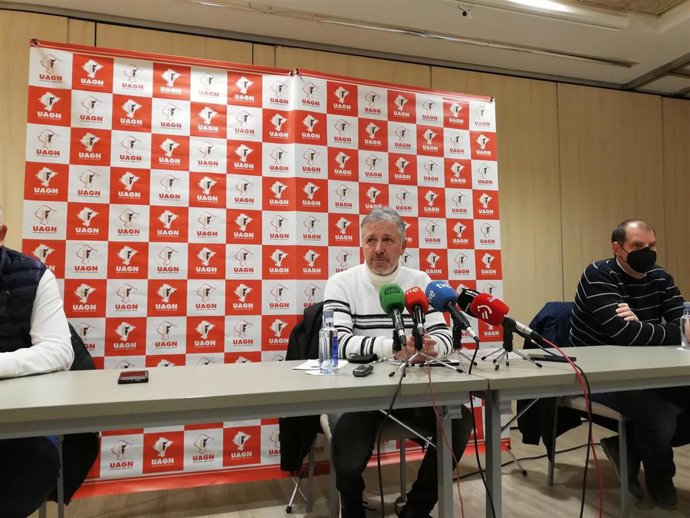 Archivo - El presidente de UAGN, Félix Bariáin