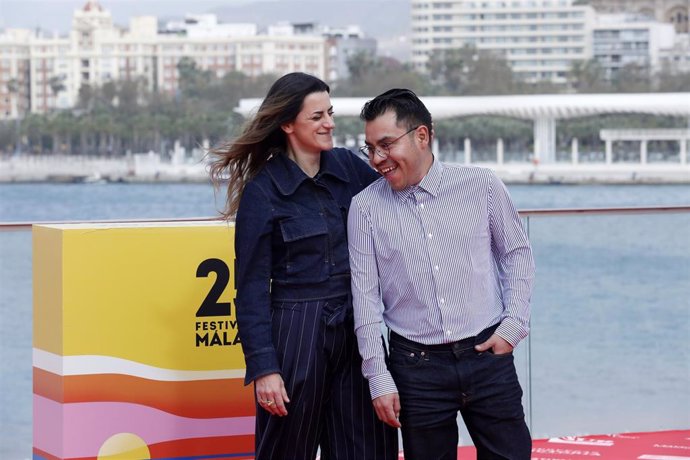 La directora Beatriz Sanchís junto al productor mexicano Rodrigo Coyotl presentan 'The Gigantes', que compite en el 25 Festival de Málaga