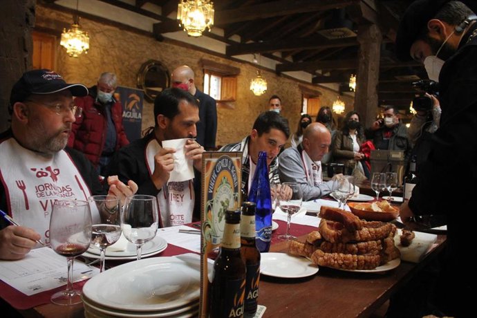 Final de El Mejor Torrezno del Mundo en El Burgo de Osma (Soria)