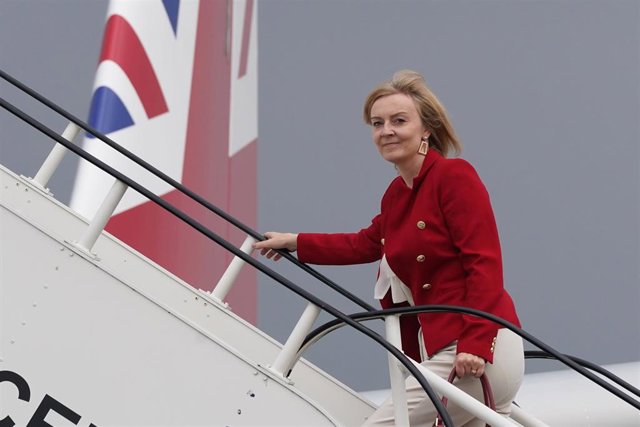 Archivo - La ministra de Exteriores de Reino Unido, Elizabeth Truss.