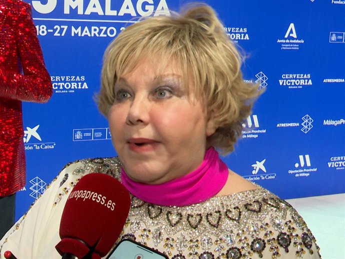 Karina, en el Festival de Cine de Málaga