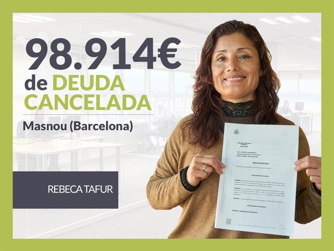 Rebeca Tafur, exonerada con Repara Tu Deuda