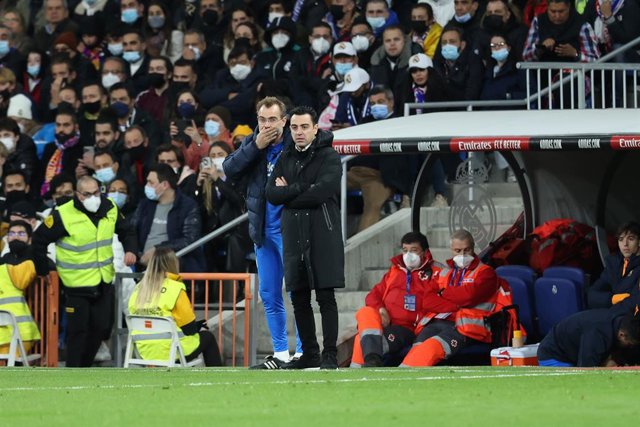 L'entrenador del FC Barcelona, Xavi Hernández
