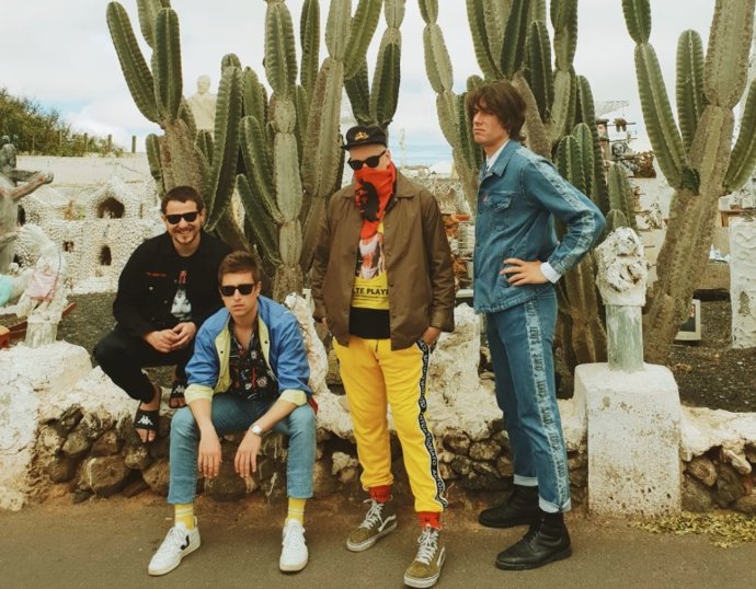 Archivo - La banda musical Novedades Carminha.