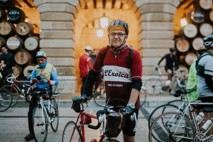 Uno de los participantes de Eroica Hispania