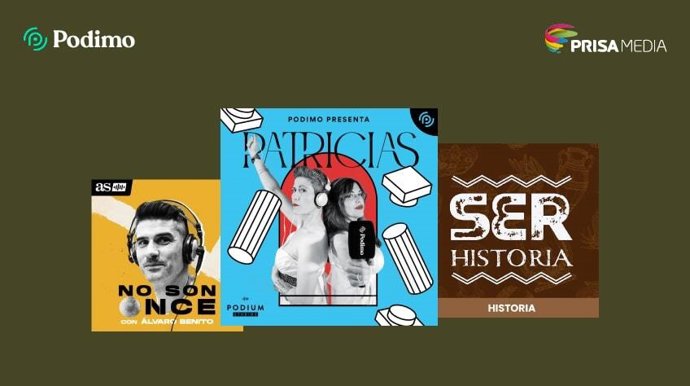 PRISA Media y Podimo firman un acuerdo de colaboración estratégico para impulsar el mercado del podcast en español