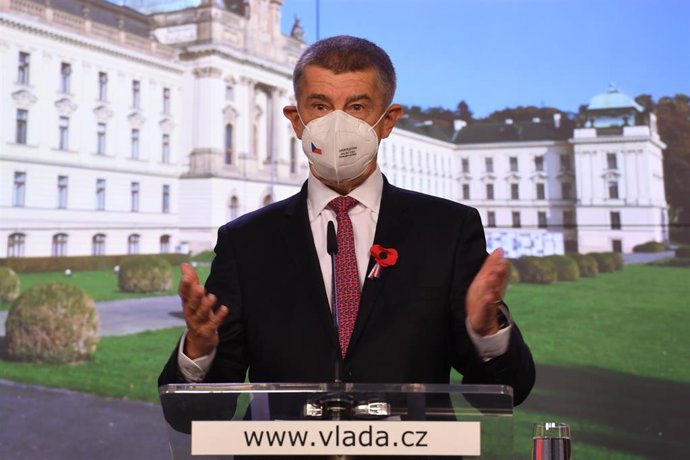 Archivo - El ex primer ministro de República Checa Andrej Babis. 