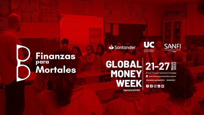Cartel de Santander en la Global Money Week