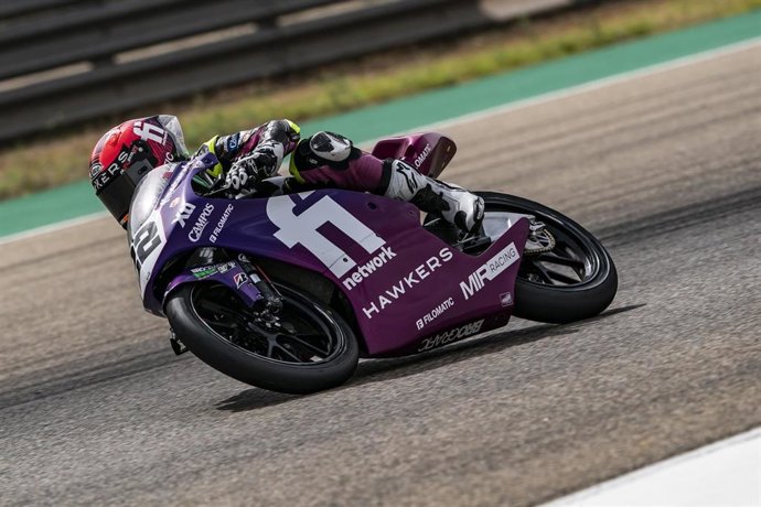 Archivo - Finetwork Mir Racing Team ficha a los jóvenes pilotos Marcos Ruda y Alberto Ferrández.