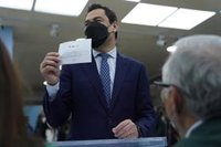 Moreno dice que Andalucía deberá tener peso en la futura Ejecutiva del PP y descarta a Bendodo como secretario general