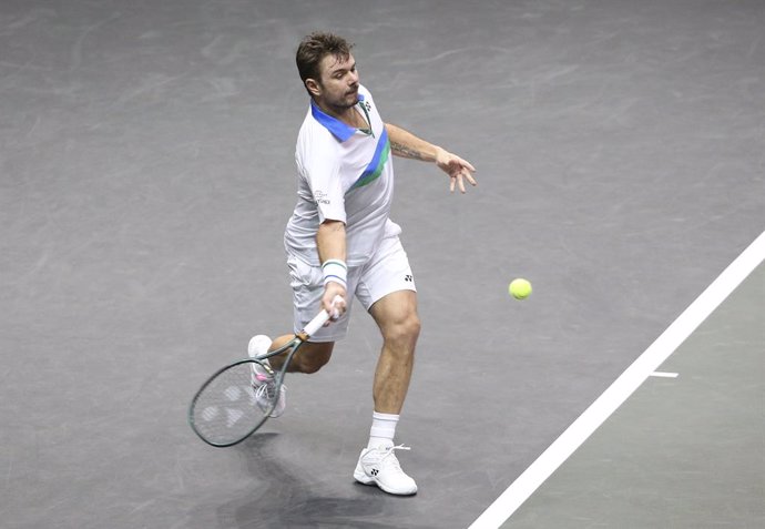 Archivo - Stanislas Wawrinka of Switzerland during day 2 of the 48th ABN AMRO World Tennis Tournament, an ATP Tour 500 tournament on March 2, 2021 at the Rotterdam Ahoy in Rotterdam, Netherlands - Photo Jean Catuffe / DPPI