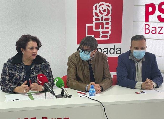 Jiménez, Guillén y Vico, del PSOE