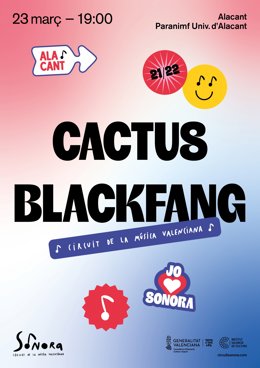 El circuit Sonora porta la música urbana de Cactus i Blackfang al Paranimf de la Universitat d'Alacant