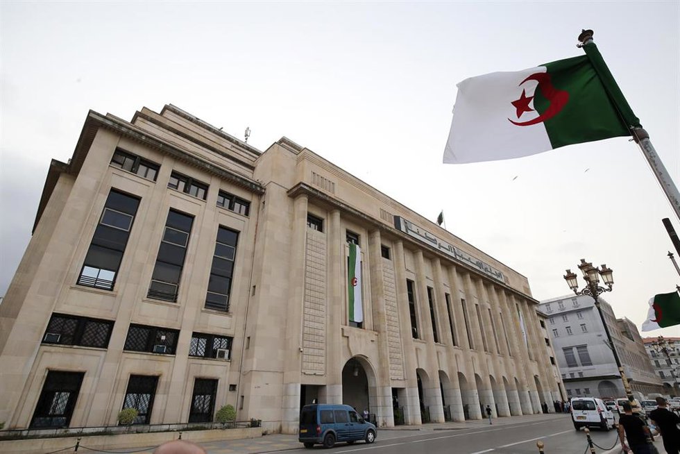 La sede de la Asamblea Nacional, Cámara Baja del Parlamento de Argelia, en Argel
