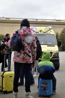 Desplazados de Ucrania en España