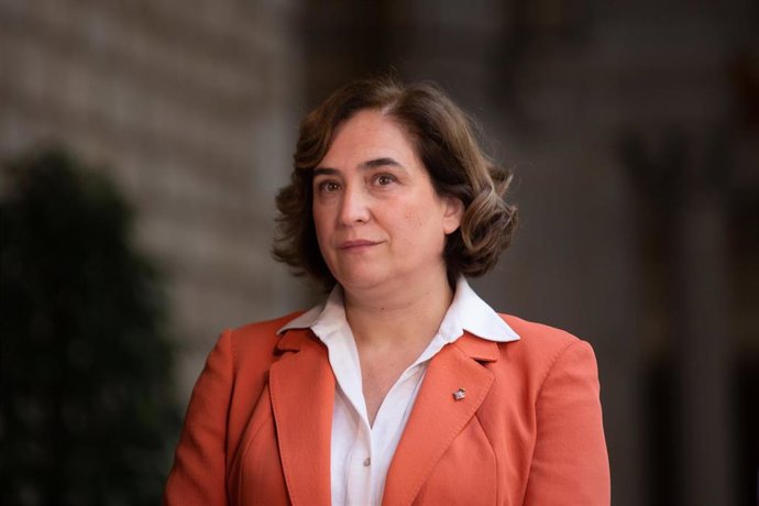 La alcaldesa de Barcelona, Ada Colau. ARCHIVO.