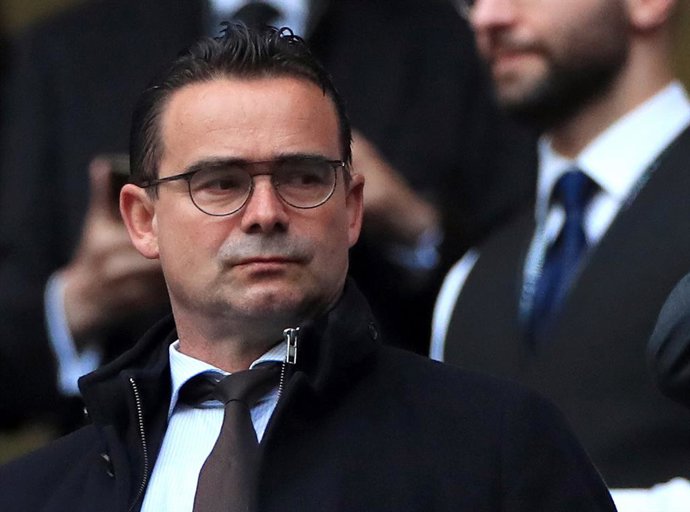 Archivo - FILED - 30 April 2019, United Kingdom, London: Then Ajax sporting director Marc Overmars attends the UEFA Champions League semifinal first leg soccer match between Tottenham Hotspur and Ajax at Tottenham Hotspur Stadium. Overmars has been appo