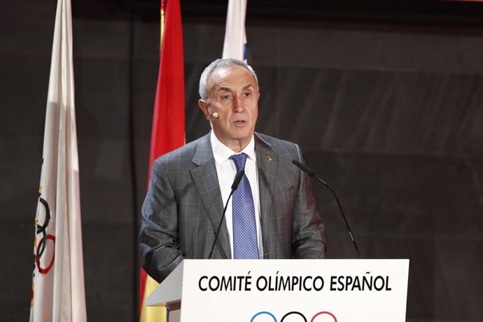 Archivo - El president del Comit Olímpic Espanyola (COE), Alejandro Blanco. Foto d'arxiu.