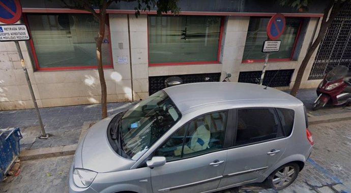 Exterior del edificio de la Tesorería General de la Seguridad Social de la calle Castelar