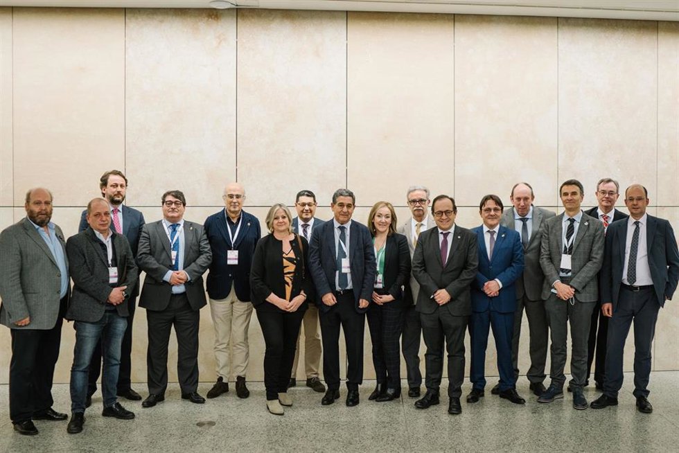 Miembros del Consejo General de la Abogacia de CyL.