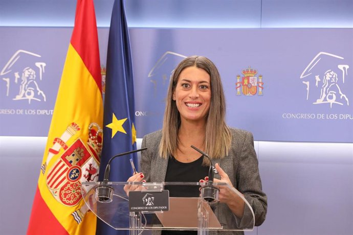La portavoz de Junts en el Congreso, Miriam Nogueras
