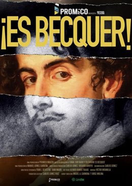 Cartel del largometraje documental '¡Es Bécquer!'.