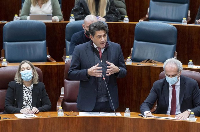 El consejero de Transportes e Infraestructuras, David Pérez.