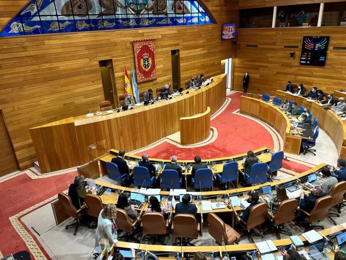 Imagen del pleno de este martes.