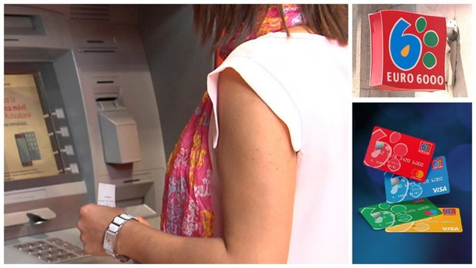 Archivo - Imagen de recurso de cajeros Euro 6000.