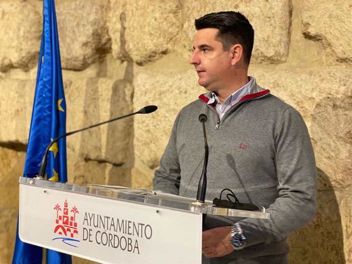 El portavoz de IU en el Ayuntamiento de Córdoba, Pedro García.